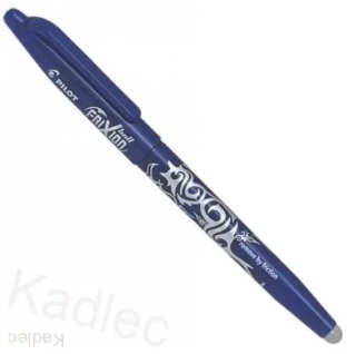Gumovací pero PILOT Frixion 0,7 mm - modrá