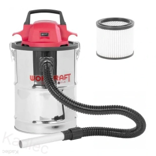AKU vysavač na popel Worcraft CAVC-S20Li-18L, 20V + baterie 4000mAh (1x) + nabíječka (1x)