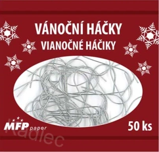 Háčky vánoční 50ks