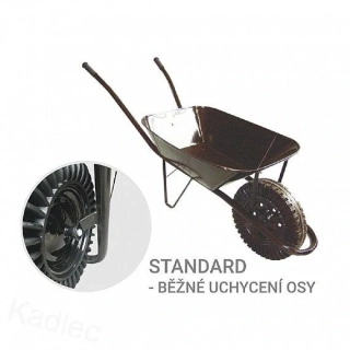 Kolečko 60l bantam plný-ČERNÉ-STANDARD