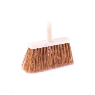 Koště průmyslové zatloukané, š. 24cm s 120cm násadou