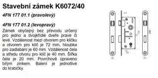 TESLA Stavební zámek K6072/40